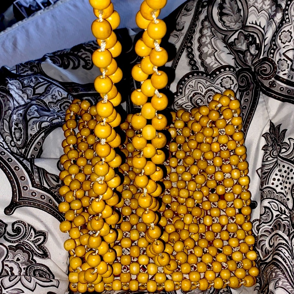 Beaded handmade bag
